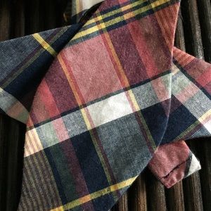 Polo plaid bow tie. NWT